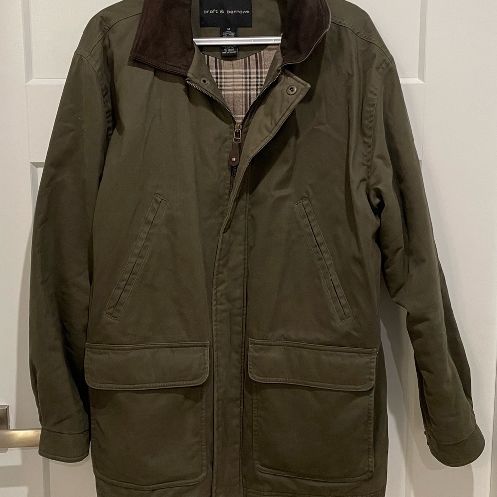 Croft & Barrow Men's Olive Green Field Jacket